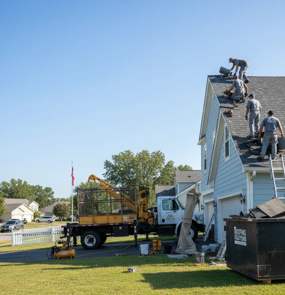 Roof Leak Repair in Ingalls, IN